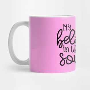 My Heart Belongs in the South Southern Cute Mug